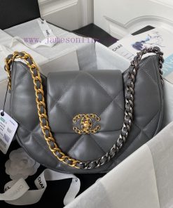 Chanel Bag Chanel 24c 19 Series AS4638Underarm bag with classic black and red fabric, lined cu7qpmvp