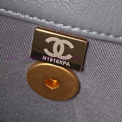 Chanel Bag Chanel 24c 19 Series AS4638Underarm bag with classic black and red fabric, lined cu7qpmvp - Image 10