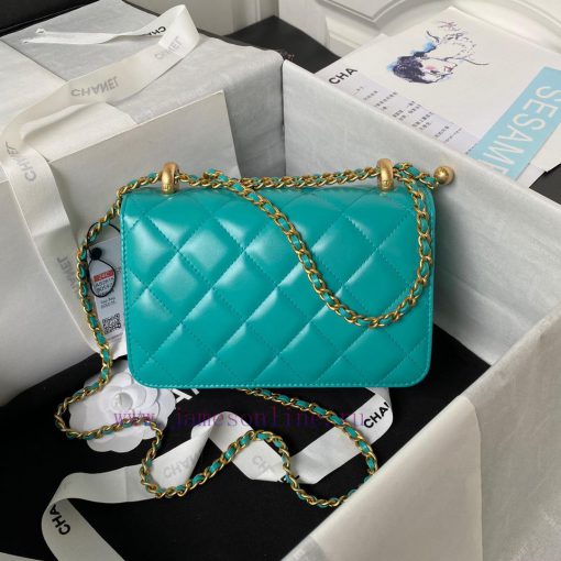 Chanel Bag Chanel 24C Double Small Gold Ball AS2615 ️ Professional goal team walked in and o qjq08heg - Image 3