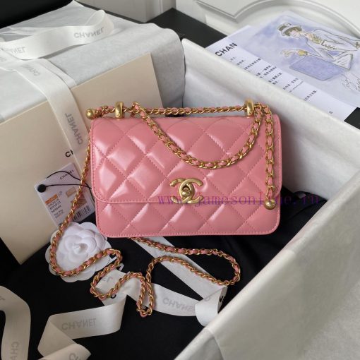 Chanel Bag Chanel 24C Double Small Gold Ball AS2615 ️ Professional goal team walked in and o ffw6eom7