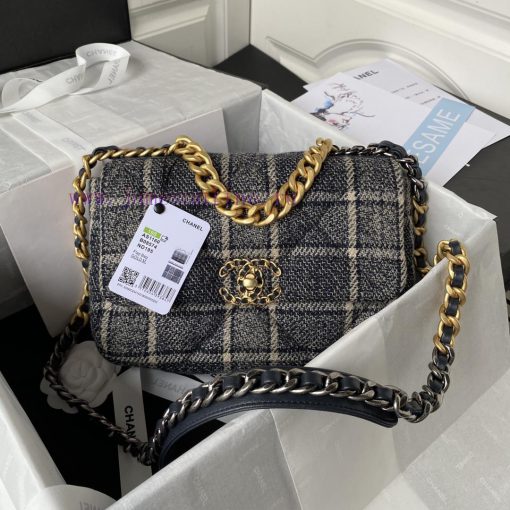 Chanel Bag Chanel Autumn/Winter Collection 19bagPlant grass in seconds 〰️ AS1160/1161 woolen t1s44f9c - Image 2