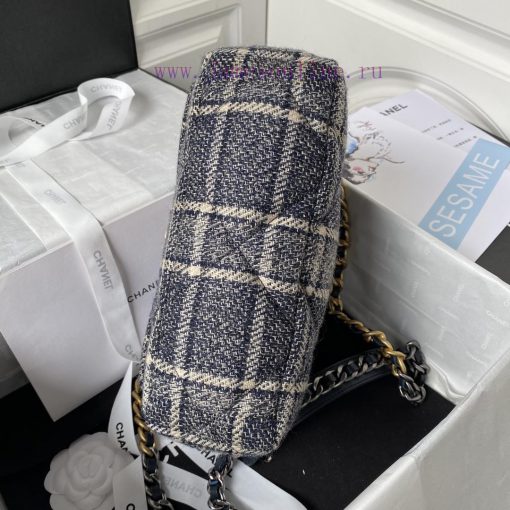 Chanel Bag Chanel Autumn/Winter Collection 19bagPlant grass in seconds 〰️ AS1160/1161 woolen t1s44f9c - Image 7