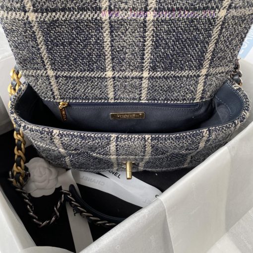 Chanel Bag Chanel Autumn/Winter Collection 19bagPlant grass in seconds 〰️ AS1160/1161 woolen t1s44f9c - Image 8