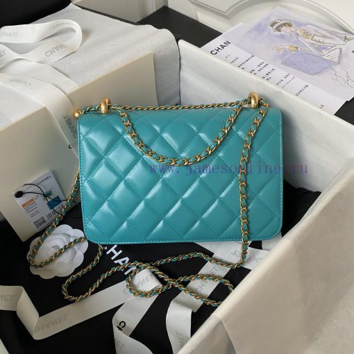 Chanel Bag Chanel 24C Double Small Gold Ball AS2649 ️ Professional goal team walked in and o m5raj7fl - Image 3