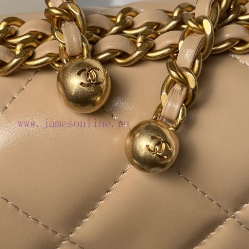 Chanel Bag Chanel 24C Double Small Gold Ball AS2649 ️ Professional goal team walked in and o 7exgx5du - Image 7
