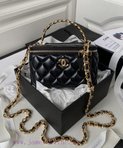 Chanel Bag Chanel 23s new handle large makeup bag is too fragrant 🤍Adhering to the principle 5c52i9pf