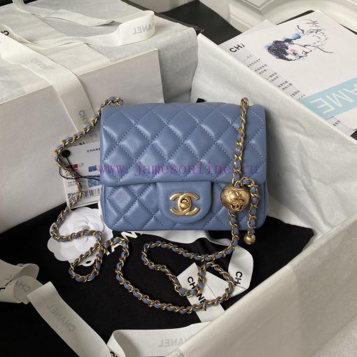 Chanel Bag   ⏩ Chanelas1786 popular metal CF mini mouth cover bag with a small golden ball a 959v3p7z