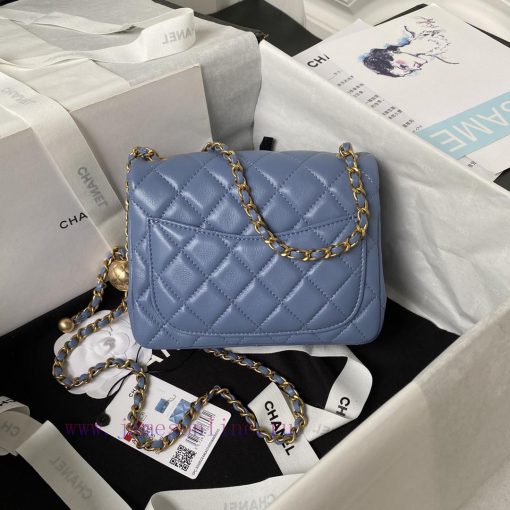 Chanel Bag   ⏩ Chanelas1786 popular metal CF mini mouth cover bag with a small golden ball a 959v3p7z - Image 3