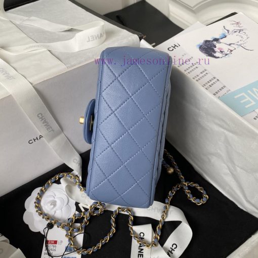 Chanel Bag   ⏩ Chanelas1786 popular metal CF mini mouth cover bag with a small golden ball a 959v3p7z - Image 7
