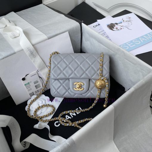 Chanel Bag   ⏩ Chanelas1786 popular metal CF mini mouth cover bag with a small golden ball a 2aespp9e - Image 2