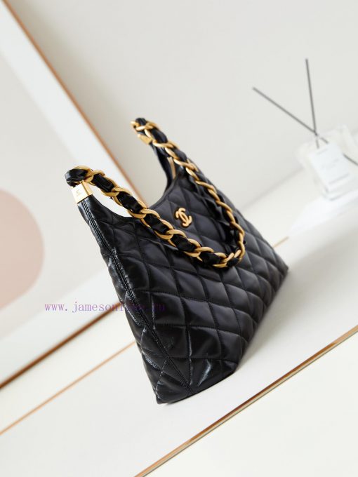 Chanel Bag 24A Advanced Handicraft Workshop Series HoboOil wax lambskin, large vintage distr b7rwm1mw - Image 4