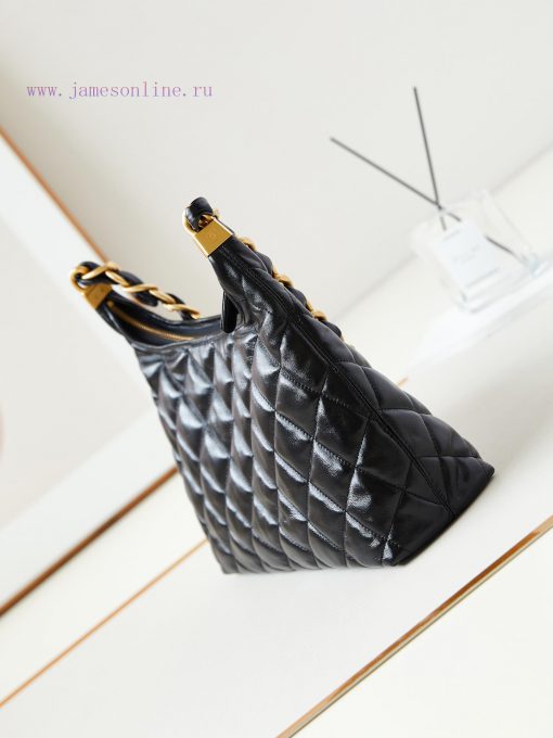 Chanel Bag 24A Advanced Handicraft Workshop Series HoboOil wax lambskin, large vintage distr b7rwm1mw - Image 5