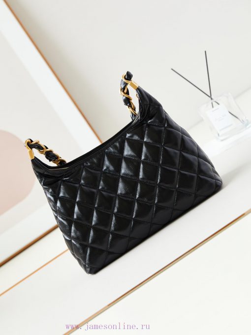 Chanel Bag 24A Advanced Handicraft Workshop Series HoboOil wax lambskin, large vintage distr b7rwm1mw - Image 6