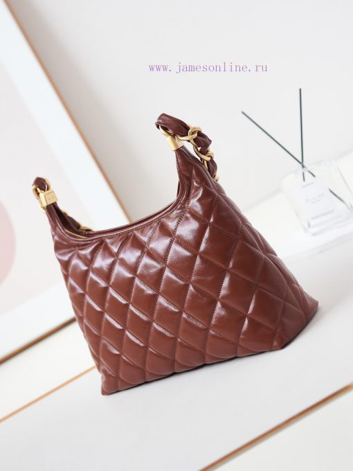 Chanel Bag 24A Advanced Handicraft Workshop Series HoboOil wax lambskin, large vintage distr 219sp3lx - Image 5