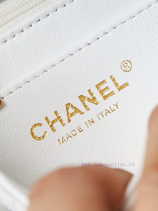 Chanel Bag 24s black and white letter printed CF, the more exquisite it looks, wowThe unique 1lbyzuey - Image 9