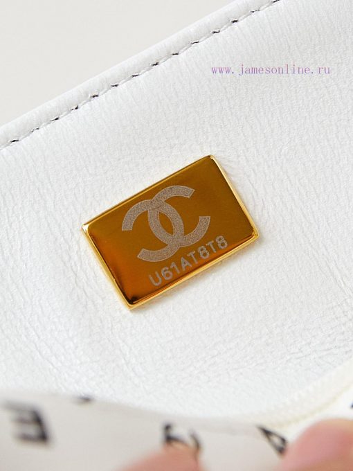 Chanel Bag 24s black and white letter printed CF, the more exquisite it looks, wowThe unique 1lbyzuey - Image 10