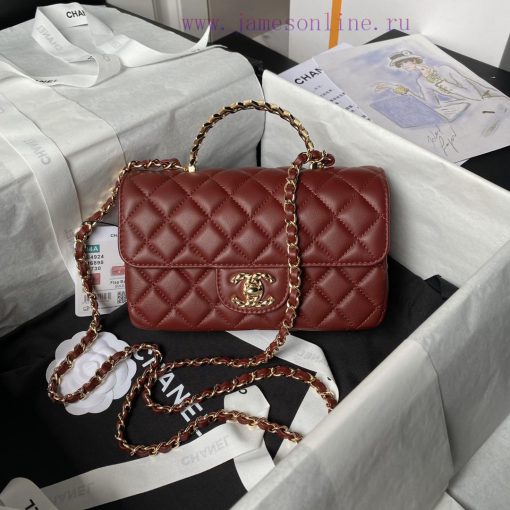 Chanel Bag The Chanel 24A CF mini has such a beautiful appearance, AS4924The gentle texture z4ozfyf8