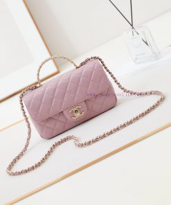 Chanel Bag The appearance of the 24A CF mini is truly stunningThe gentle texture and elegant b0jh5fht