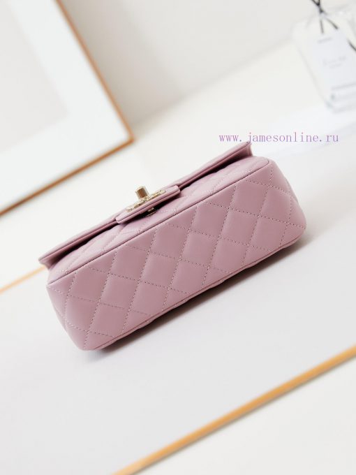 Chanel Bag The appearance of the 24A CF mini is truly stunningThe gentle texture and elegant b0jh5fht - Image 7