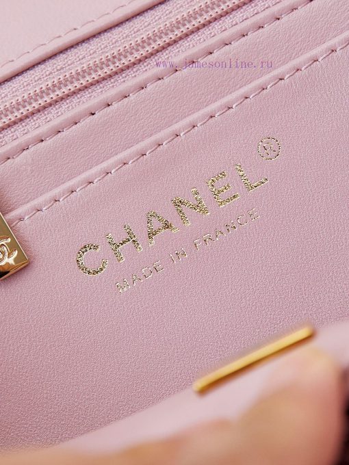 Chanel Bag The appearance of the 24A CF mini is truly stunningThe gentle texture and elegant b0jh5fht - Image 9