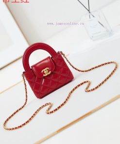 Chanel Bag 23K Kelly Handle Bag MiniFashion is a cycle, and the popular vintage Kelly has be s980h42t