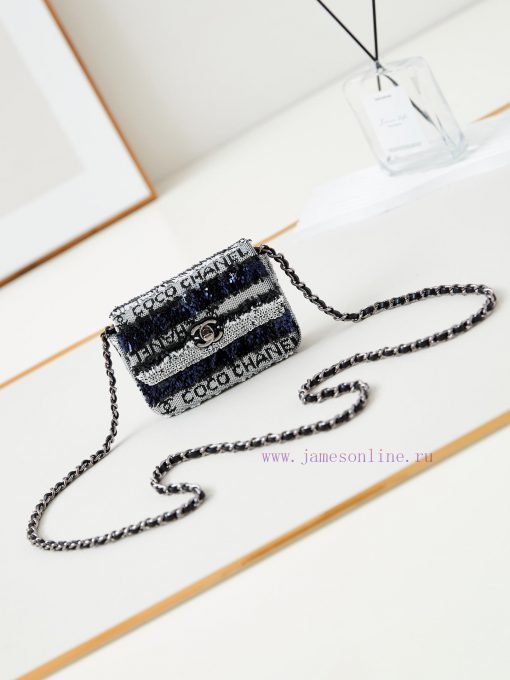Chanel Bag 24A blue letter glitter cfminiToday, let's have a fragrant spring scentChanel 22s 239x67kh