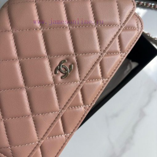 Chanel Bag Brand Chanel model pink introduction Original quality, classic work, the forefron f8f6t518 - Image 3