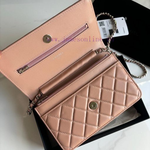 Chanel Bag Brand Chanel model pink introduction Original quality, classic work, the forefron f8f6t518 - Image 7