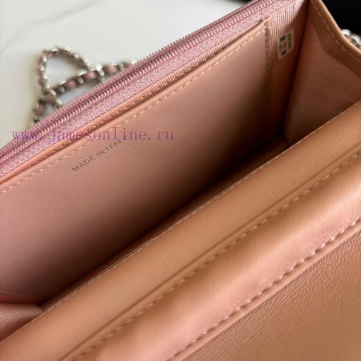 Chanel Bag Brand Chanel model pink introduction Original quality, classic work, the forefron f8f6t518 - Image 10