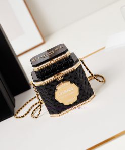 Chanel Bag The 24A collection series tea can small box bag has exquisite craftsmanship and e 00ystwhl