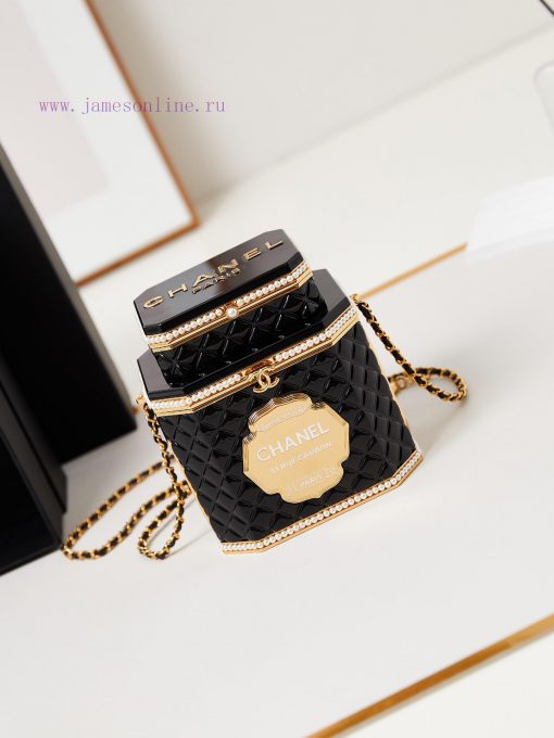 Chanel Bag The 24A collection series tea can small box bag has exquisite craftsmanship and e 00ystwhl - Image 2