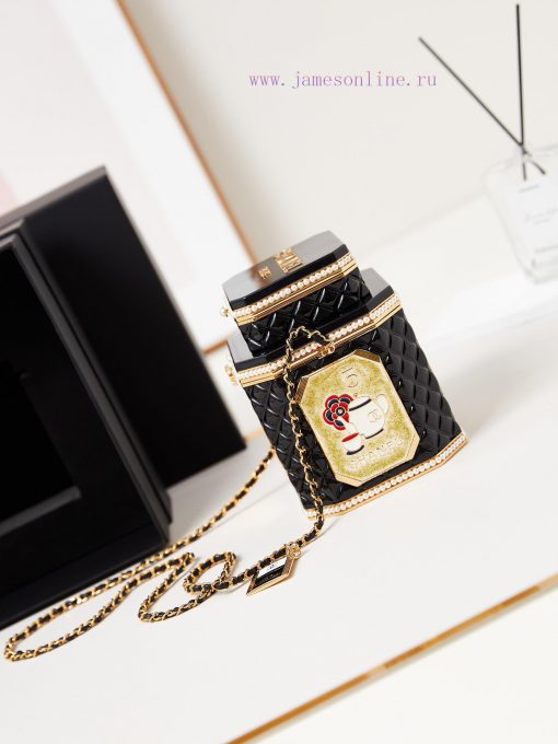 Chanel Bag The 24A collection series tea can small box bag has exquisite craftsmanship and e 00ystwhl - Image 5