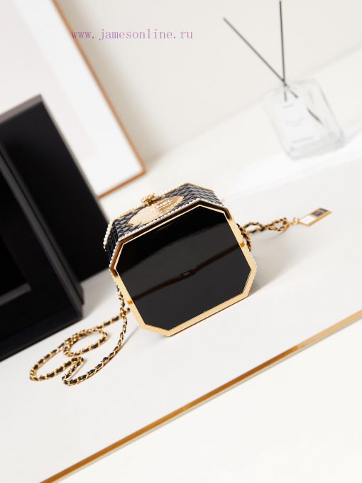 Chanel Bag The 24A collection series tea can small box bag has exquisite craftsmanship and e 00ystwhl - Image 6