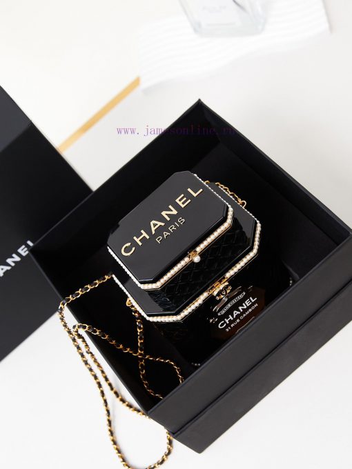 Chanel Bag The 24A collection series tea can small box bag has exquisite craftsmanship and e 00ystwhl - Image 9
