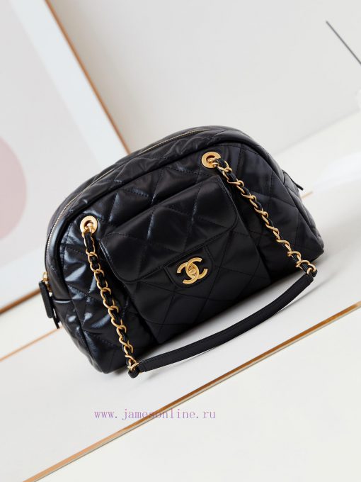 Chanel Bag The new 24B bowling oil cured tire cow front chain has a tightened corns, combine u7ozizhs - Image 2