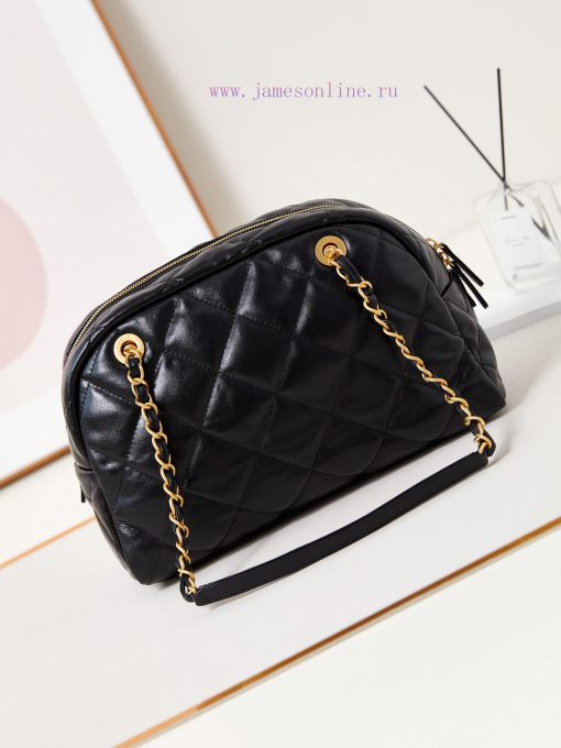 Chanel Bag The new 24B bowling oil cured tire cow front chain has a tightened corns, combine u7ozizhs - Image 6
