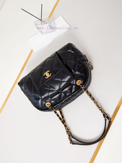 Chanel Bag The new 24B bowling oil cured tire cow front chain has a tightened corns, combine u7ozizhs - Image 8