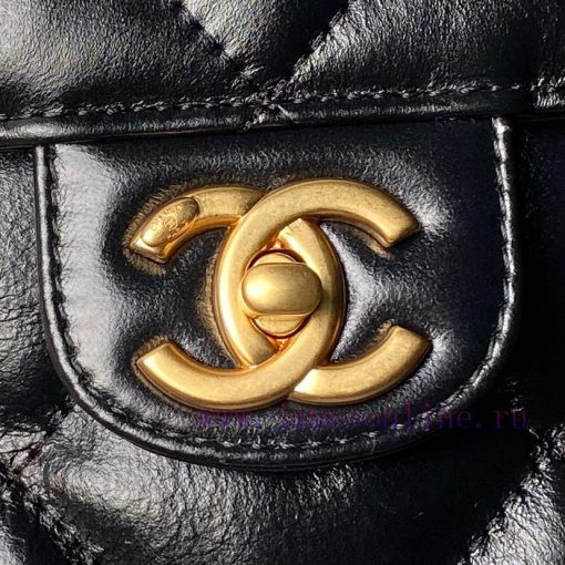 Chanel Bag Chanel 24A Bowling Ball Super Stylish AS4812 Oil Wax Leather with Classic Retro C 6op62t9j - Image 4