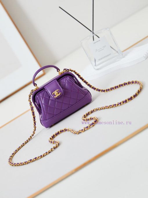Chanel Bag The 24A Handmade Visit Series Doctor's Bag is a super beautiful physical product oszd6hde