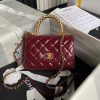 Chanel Bag Chanel ️ 24a handmade visit series hit 2215 ️ cocohandle classic work adopts smoo fr5l21nh