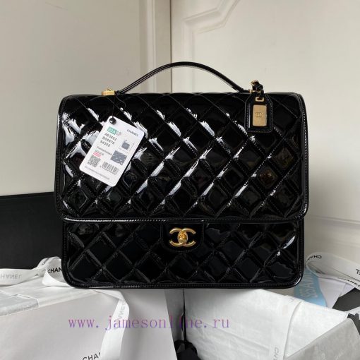 Chanel Bag 22K new backpack AS3662 patent leather in stockThe happiness value is full, and t 35veb2bf - Image 2