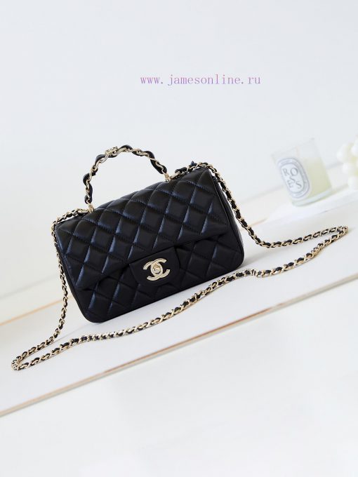 Chanel Bag The gloss and texture of the 23k new handle CF mini sheepskin are really great. T ge8c363i