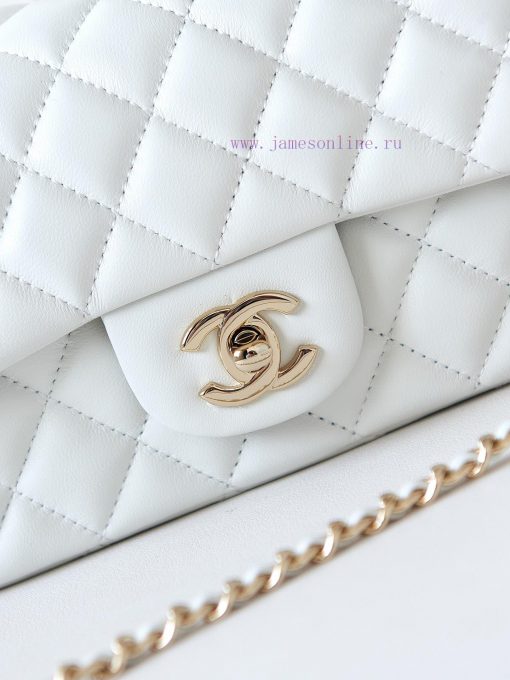 Chanel Bag The gloss and texture of the 23k new handle CF mini sheepskin are really great. T kfhx1355 - Image 4