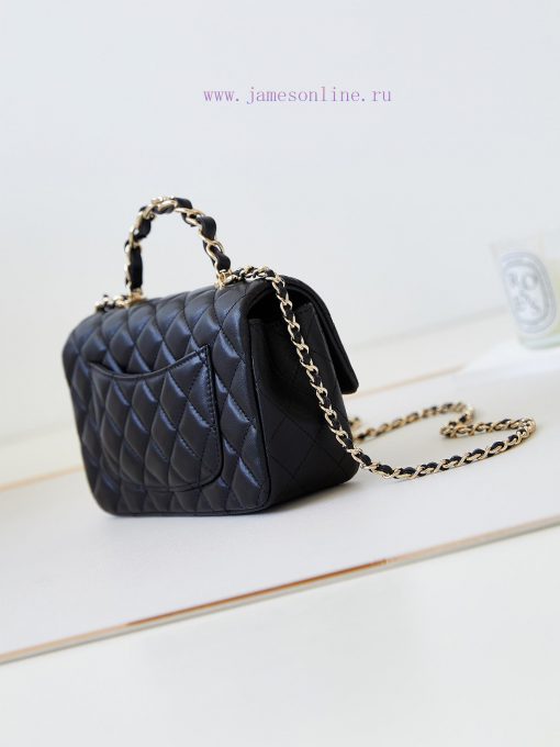 Chanel Bag The gloss and texture of the 23k new handle CF mini sheepskin are really great. T ge8c363i - Image 5