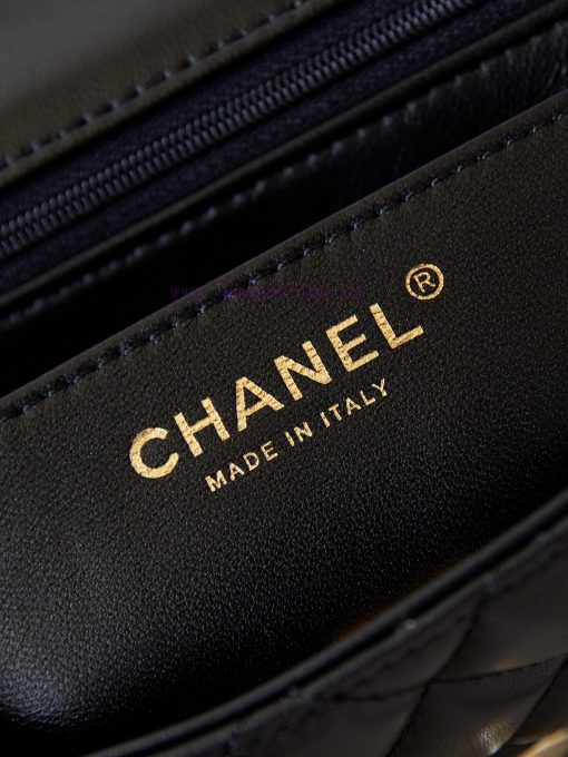 Chanel Bag The gloss and texture of the 23k new handle CF mini sheepskin are really great. T ge8c363i - Image 9