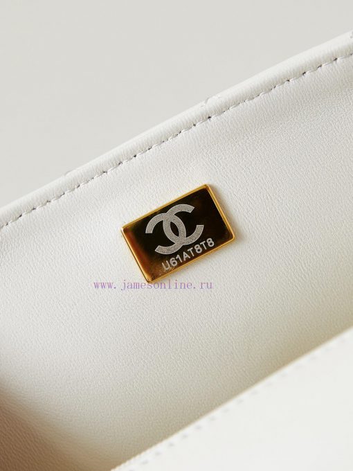 Chanel Bag 23A diamond handle cfmini has been released in advance and receivedThe most grand qqgmzkds - Image 9