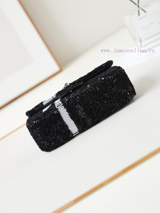 Chanel Bag I really like the black and white sequin CF sequin on the 24B bow tieMore durable 4u4477c2 - Image 7