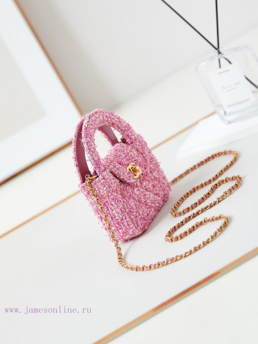 Chanel Bag 23K Kelly Handle Bag MiniFashion is a cycle, and the popular vintage Kelly has be xam48r5a - Image 4