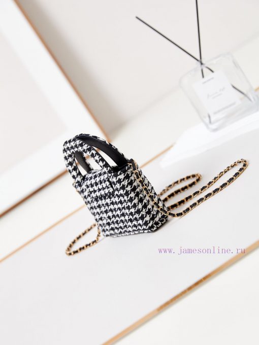 Chanel Bag 23K Kelly Handle Bag with Thousand Bird Grid Mini EditionFashion is a cycle, and o59t1299 - Image 5