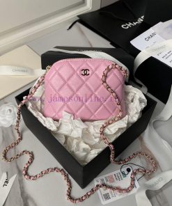 Chanel Bag Sheepskin: Chanel 24s Shell Bag A4000 Small and beautiful shell bag is like a swe w1v4w42a